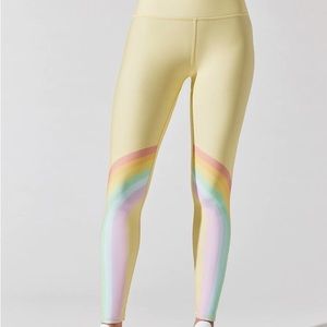 NWT Terez Rainbow Duoknit Leggings - Size Small